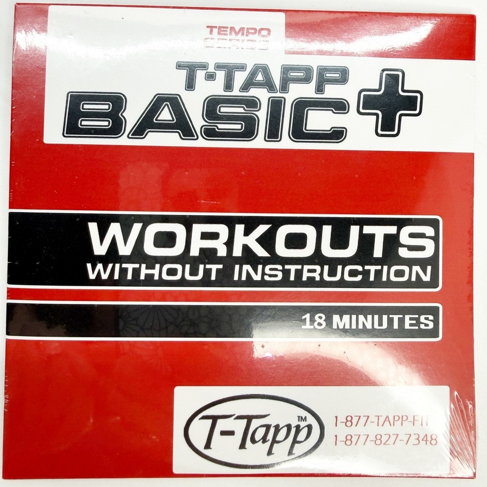T-Tapp Basic Workout Plus DVD Lot Barefoot Tempo Series Dietary Guidelines Set - Picture 4 of 13